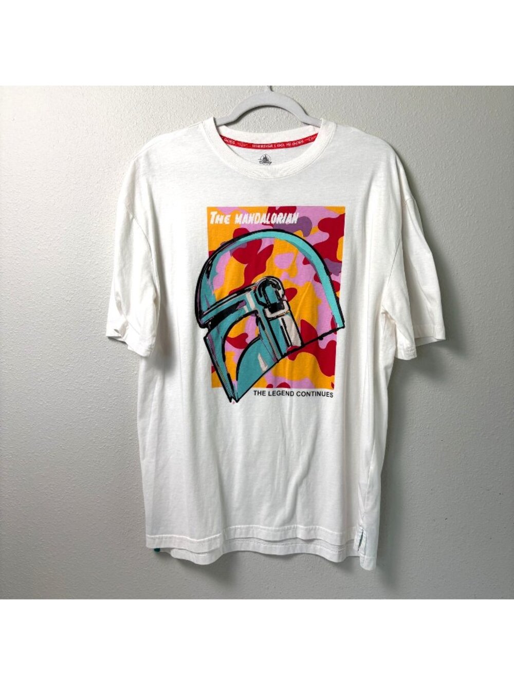 Disney Parks Star Wars The Mandalorian The Legend Continues T Shirt Size M